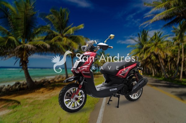 Moto BWS San Andrés